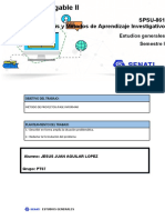 SPSU-861 Técnicas y Métodos de Aprendizaje Investigativo: Estudios Generales Semestre I