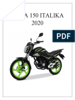Fiera 150 Italika 2020