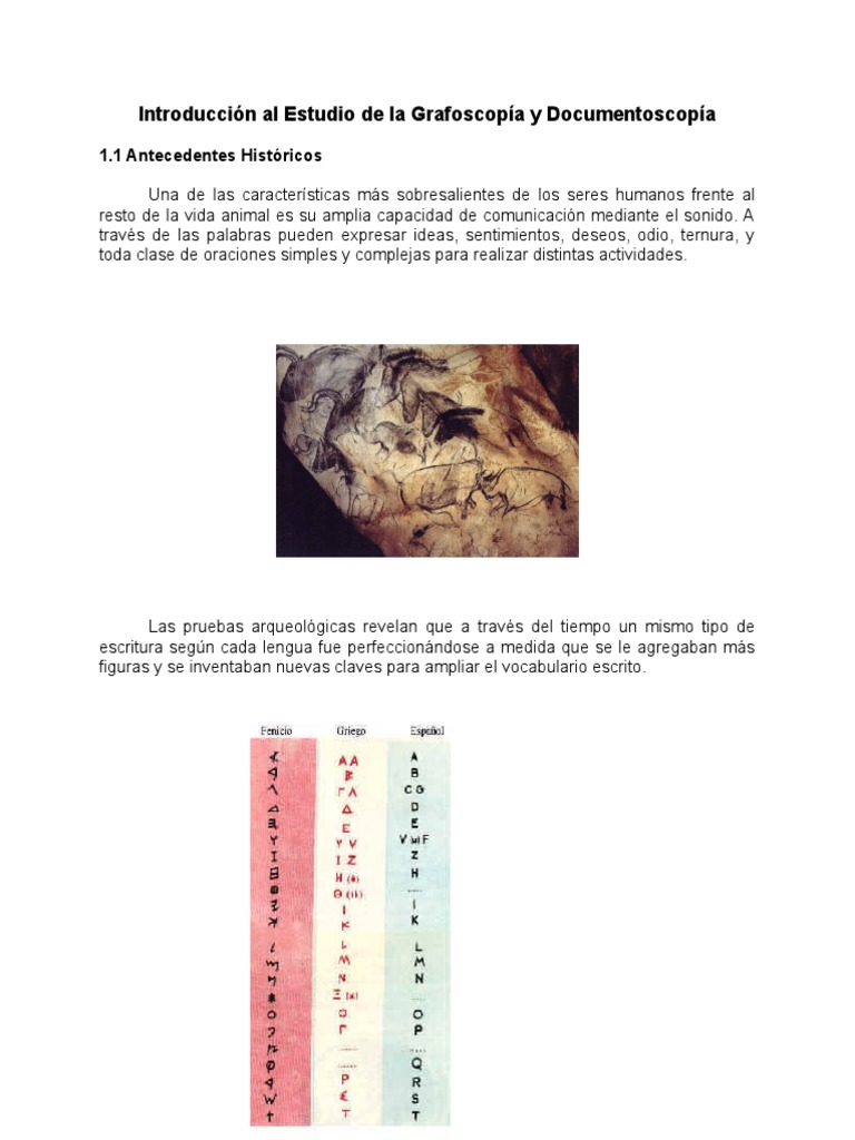 Introducción a la Grafoscopía y Documentoscopía | PDF | Hemisferio ...