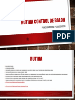 Rutina Control de Balon