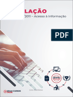 Legislação: Lei N. 12.527/2011 - Acesso À Informação