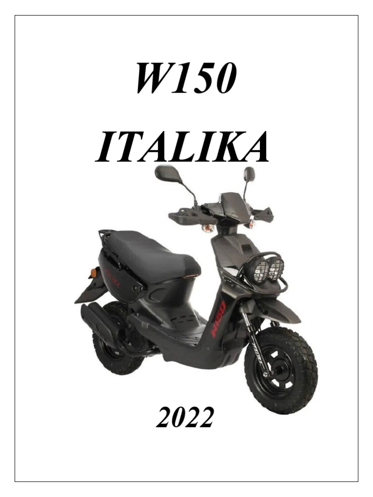 W150 Italika | PDF