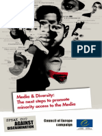 Media & Diversity: The next steps to promote minority access to the Media