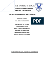 Act - Investigación Documentada - Tema - Disposición Sanitaria de Residuos Sólidos y Excretas - Equipo Número - 7