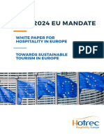 White Paper For Hospitality in Europe 2019 2024 EU Mandate