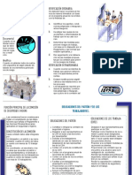 Normas de seguridad e higiene en el trabajo