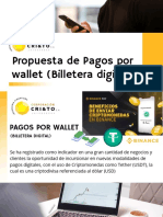 Propuesta de Pagos Por Wallet (Billetera Digital)