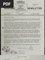 Montana Civil Defense - Dec 1979