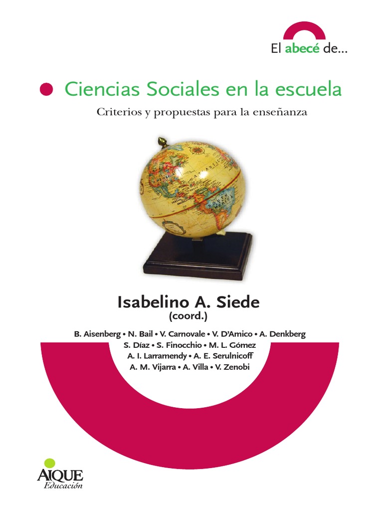 Ciencias Sociales en La Escuela | PDF | Enseñando | Educación primaria