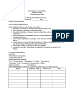 NUR523 - Patient Assignment Sheet For Faculty Main