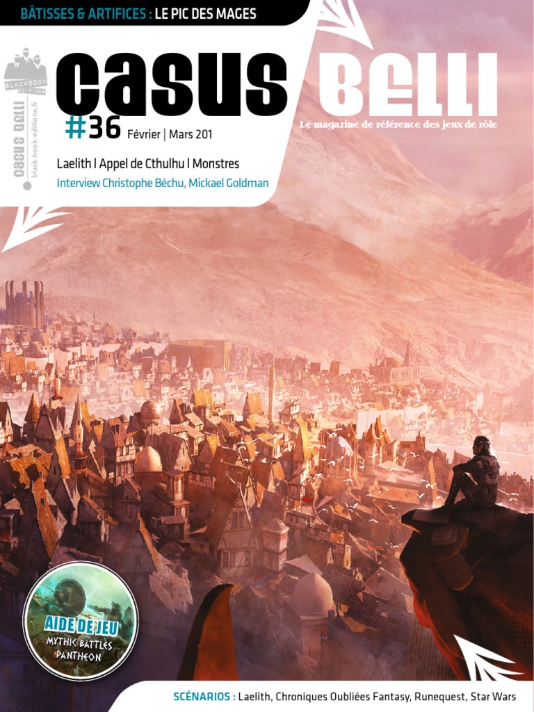 Casus Belli : Liste des scenario par numéros - Les Joueurs de