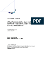 Struktur Komunitas Ikan Karang Di Perairan Terdampak Air Bahang Pltu Paiton, Probolinggo