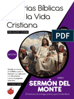 Serie 5 - SERMÓN DEL MONTE (Maestro) - 21 Lecciones de Teología Práctica Basadas en Las Enseñanzas de Jesús (Historias Bíblicas para La Vida Cristiana Nº 12) (Spanish Edition)