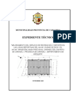 Expediente Técnico: Municipalidad Provincia de Caraveli