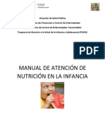 MANUAL DE ATENCION EN NUTRICIÓN EN LA INFANCIA. 1.1 Final