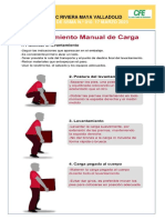 Boletin HSE - 010 Levantaminet Manual de Carga