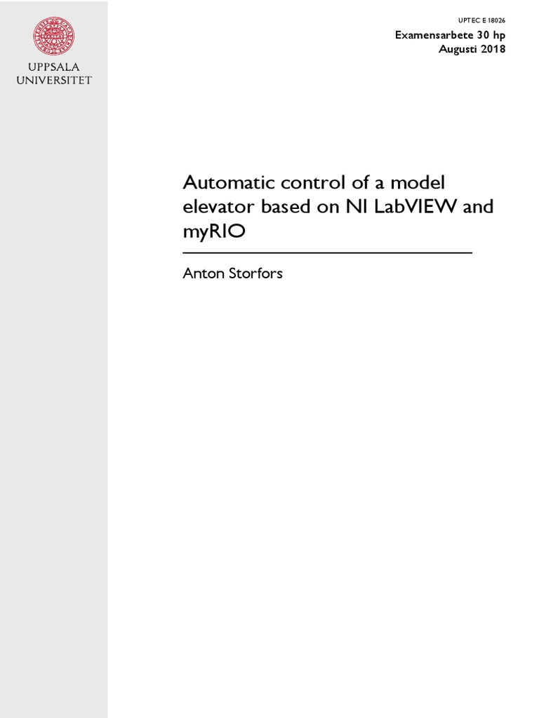 Control Systems for Students | PDF | Control Theory | Field ...