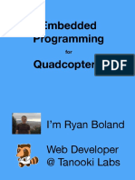 Embedded Programming for Quadcopters (40/40