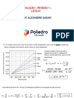 Resolução Lista 01 - Revisão I