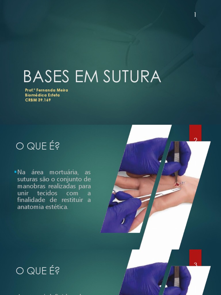 Aula 01 - Bases em Sutura (1) | PDF