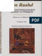 The Distinguished Jurist'S Primer: Bidiiyat Al-Mujtahid