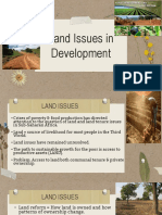 Land Issues in Development