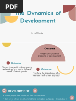 The Dynamics of Development