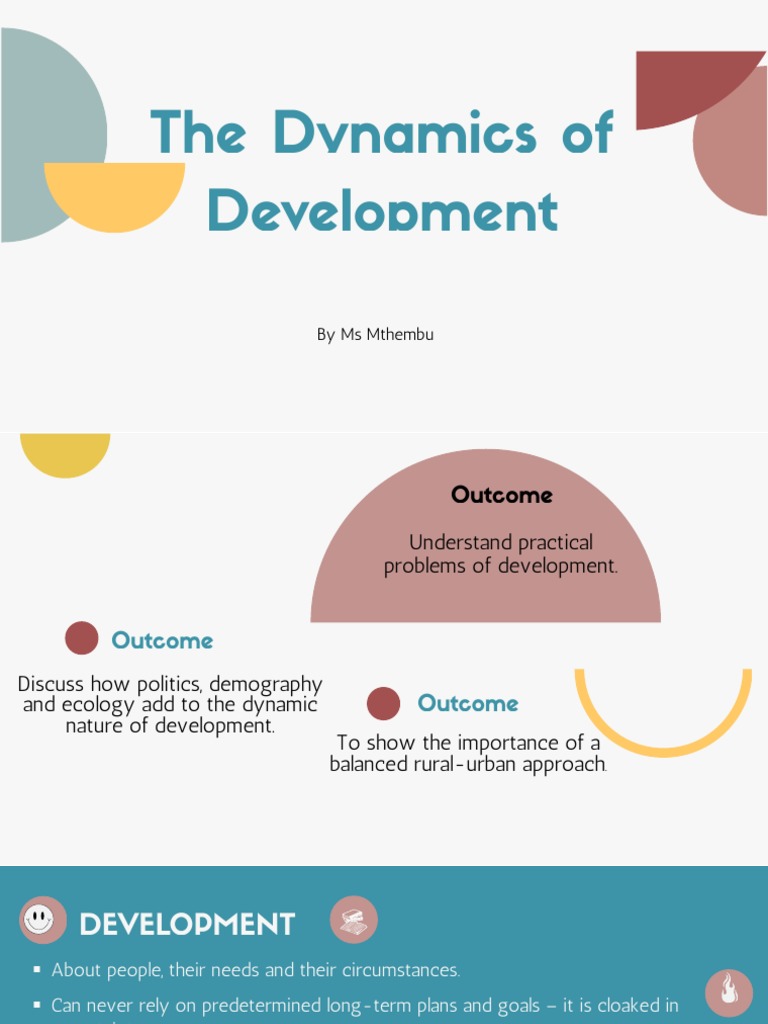 The Dynamics of Development PDF Economic Growth Demography