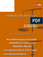 Comités de Bioética: Dra. Padrón Maritza MSC Elizabeth Piña de V