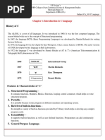 CA-103-C-Language Notes