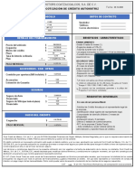 Cotización de crédito automotriz para Ford F-150 2020 con detalles de financiamiento