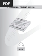 Wharfedale Pro - R1604 Mixer