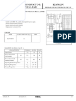 Semiconductor KIA7912PI: Technical Data