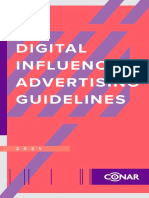 CONAR - Digital Influencer Advertising Guidelines - 2021 03 11