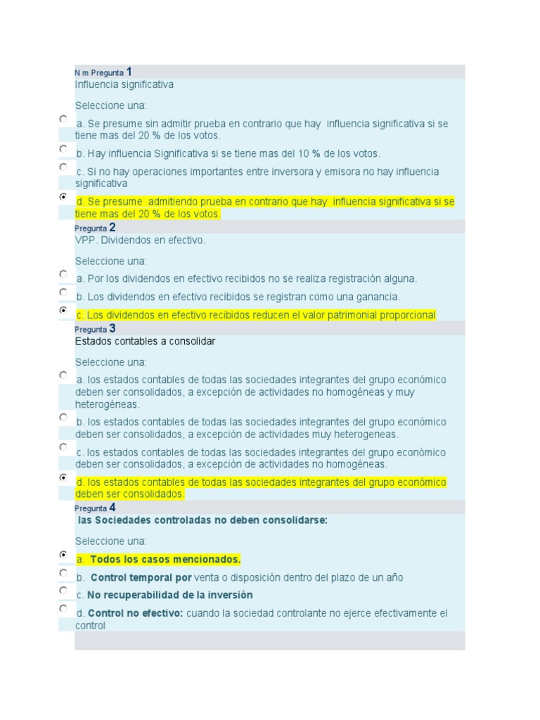 Test De Lectura 4 Contabilidad 3 Descargar Gratis Pdf Compartir