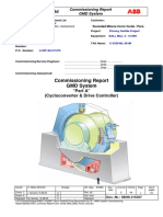 Commissioning Report GMD System: ABB Switzerland LTD