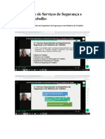 RESUMO Organização de Serviços de Segurança e Saúde Do Trabalho