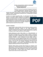 Orientaciones para La Realización de La Práctica Profesional Clínica