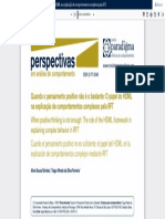 Quando o Pensamento Positivo Não É o Bastante: O Papel Do HDML Na Explicação de Comportamen