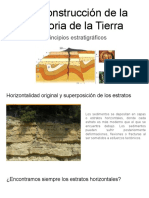 Reconstrucción de La Historia de La Tierra: Principios Estratigráficos