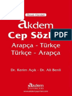 Akdem Arapça Sözlük