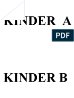 Kinder A