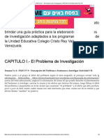 CAPITULO I. - El Problema de Investigación - PROYECTOS EDUCATIVOS CR