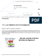 1.3. - Los Objetivos de La Investigación - PROYECTOS EDUCATIVOS CR