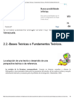 2.2.-Bases Teóricas o Fundamentos Teóricos. - PROYECTOS EDUCATIVOS CR