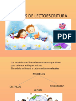 Modelos de Lectoescritura