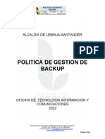 Gestion de Backup