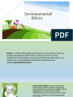 Environmental Ethics