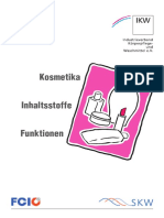 Kosmetika Inhaltsstoffe Funktionen