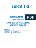 Quarter 4 English 7 Weeks 1-2